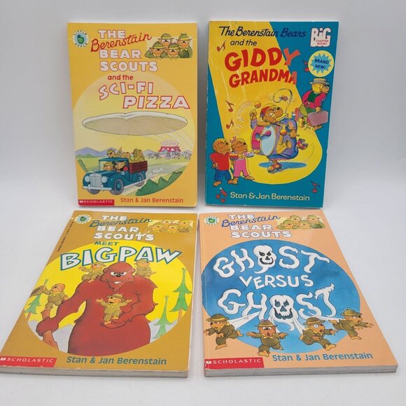 Berenstain Bears Lot of 5 Advancing Readers Chapter Books - CB039 - Picture 1 of 5